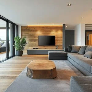 Modernes Wohnzimmer --style raw --v 6.1 Job ID: 1b6f8b4e-ec59-4b18-86ef-bd1f005fceaf
